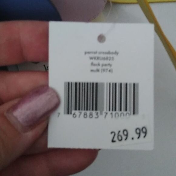 Kate Spade NY Parrot Crossbody Flock Party multi - Picture 7 of 8